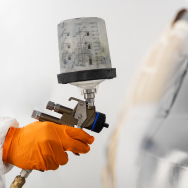 Electric spray guns